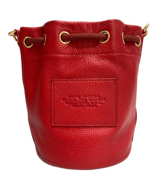 MARC JACOBS（マークジェイコブス）MARC JACOBS (マークジェイコブス) The Leather Bucket Bag/ザ レザー バケットバッグ レッドの古着・服飾アイテム
