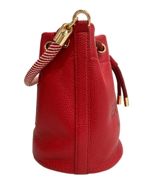 MARC JACOBS（マークジェイコブス）MARC JACOBS (マークジェイコブス) The Leather Bucket Bag/ザ レザー バケットバッグ レッドの古着・服飾アイテム