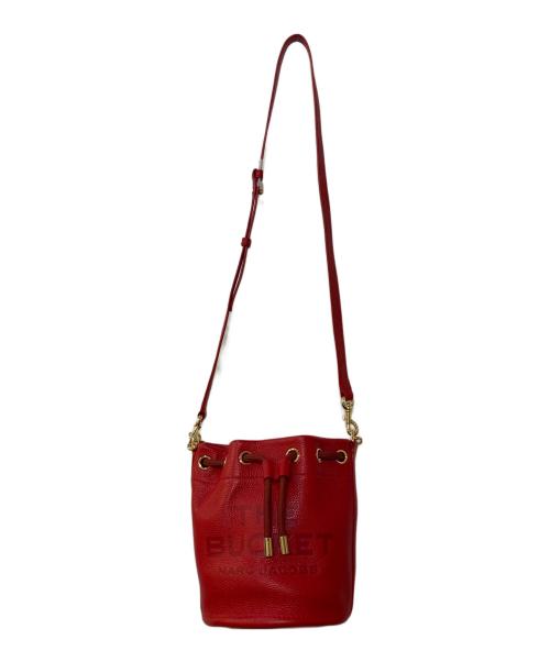MARC JACOBS（マークジェイコブス）MARC JACOBS (マークジェイコブス) The Leather Bucket Bag/ザ レザー バケットバッグ レッドの古着・服飾アイテム