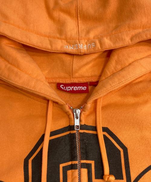 SUPREME（シュプリーム）SUPREME (シュプリーム) Wings Zip Up Hooded Sweatshirt オレンジ サイズ:Sの古着・服飾アイテム