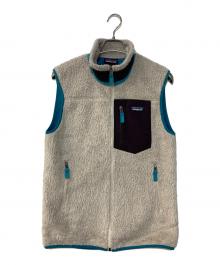Patagonia（パタゴニア）の古着「Classic Retro-X Vest/クラシック・レトロX・ベスト」｜グレー×グリーン
