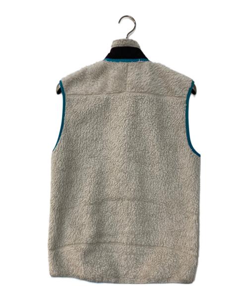 Patagonia（パタゴニア）Patagonia (パタゴニア) Classic Retro-X Vest/クラシック・レトロX・ベスト グレー×グリーン サイズ:Mの古着・服飾アイテム