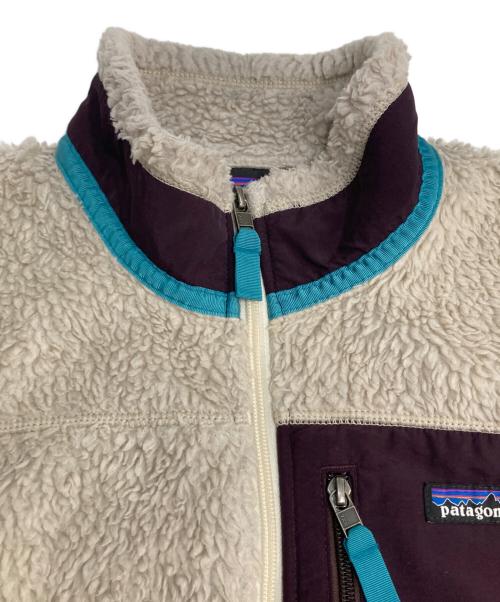 Patagonia（パタゴニア）Patagonia (パタゴニア) Classic Retro-X Vest/クラシック・レトロX・ベスト グレー×グリーン サイズ:Mの古着・服飾アイテム