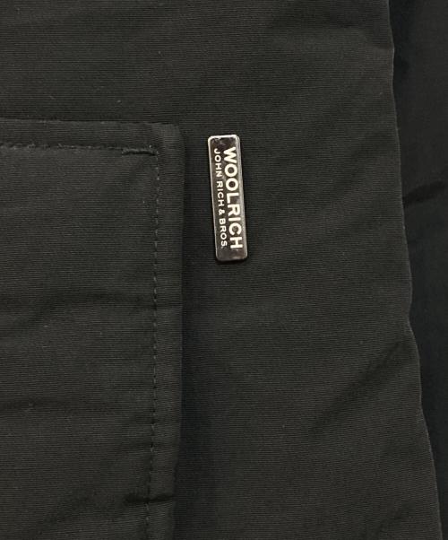 WOOLRICH（ウールリッチ）WOOLRICH (ウールリッチ) BOW BRIDGE ボウブリッジ ラビットファーフード付ダウンコート ブラック サイズ:Lの古着・服飾アイテム