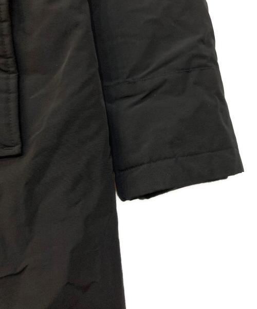 WOOLRICH（ウールリッチ）WOOLRICH (ウールリッチ) BOW BRIDGE ボウブリッジ ラビットファーフード付ダウンコート ブラック サイズ:Lの古着・服飾アイテム