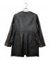 LANVIN COLLECTION (ランバンコレクション) パンチングレザーコート ブラック サイズ:40：12000円