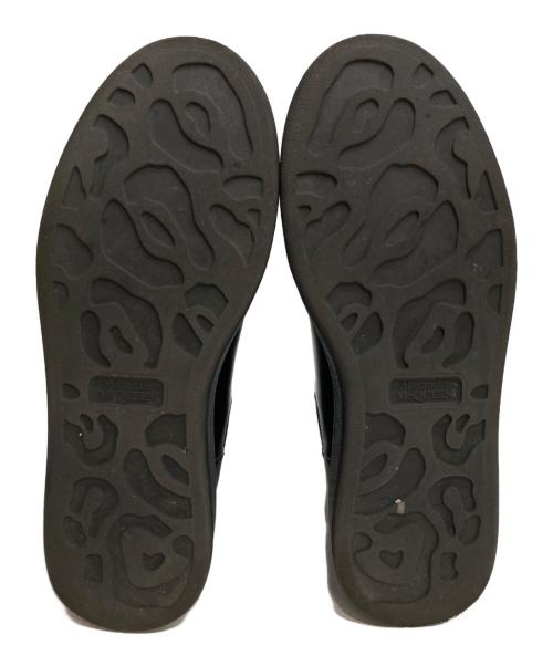 ALEXANDER McQUEEN（アレキサンダーマックイーン）ALEXANDER McQUEEN (アレキサンダーマックイーン) レザーサイドゴアブーツ ブラック サイズ:38の古着・服飾アイテム