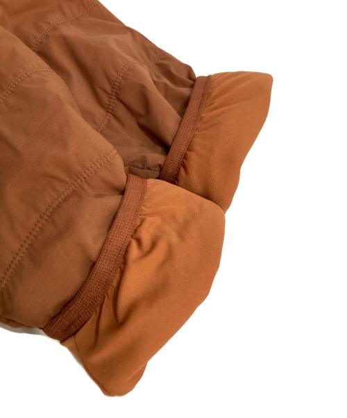Snow peak（スノーピーク）Snow peak (スノーピーク) Flexible Insulated Cardigan フレキシブルインサレーションカーディガン ブラウン サイズ:Sの古着・服飾アイテム