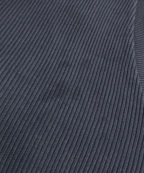 FRED PERRY（フレッドペリー）FRED PERRY (フレッドペリー) V Neck Ribbed Sweatshirt Vネックリブスウェットシャツ ネイビー サイズ:Mの古着・服飾アイテム