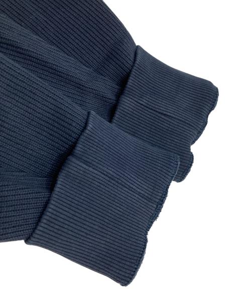 FRED PERRY（フレッドペリー）FRED PERRY (フレッドペリー) V Neck Ribbed Sweatshirt Vネックリブスウェットシャツ ネイビー サイズ:Mの古着・服飾アイテム