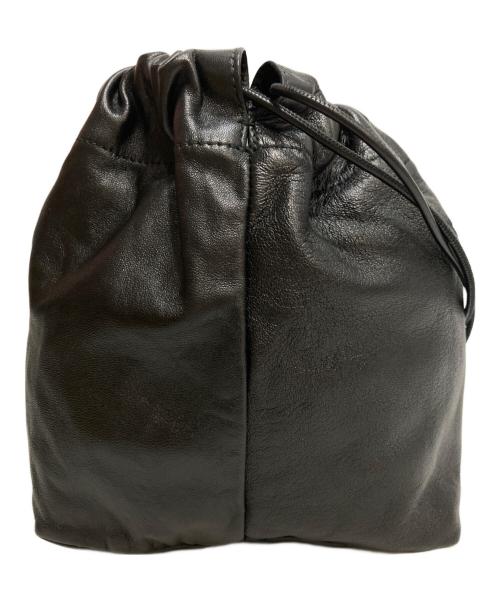JIL SANDER（ジルサンダー）JIL SANDER (ジルサンダー) ダンプリング ショルダーバッグ ブラックの古着・服飾アイテム