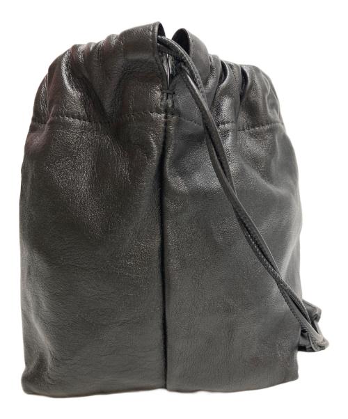 JIL SANDER（ジルサンダー）JIL SANDER (ジルサンダー) ダンプリング ショルダーバッグ ブラックの古着・服飾アイテム