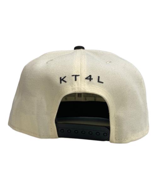 New Era（ニューエラ）New Era (ニューエラ) KANDYTOWN (キャンディタウン) THE CAP (ザ キャップ) 9FIFTY collection キャップ ベージュ×ブラックの古着・服飾アイテム