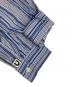 中古・古着 CAHLUMN (カウラム) Magazine Pocket Chain Stitch Shirt ブルー サイズ:L：7000円