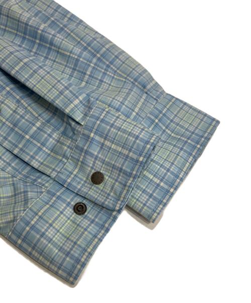NANGA（ナンガ）NANGA (ナンガ) MINI PLAID CAMP SHIRT ミニプレイド キャンプシャツ ブルー サイズ:Mの古着・服飾アイテム