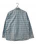 NANGA (ナンガ) MINI PLAID CAMP SHIRT ミニプレイド キャンプシャツ ブルー サイズ:M：8000円