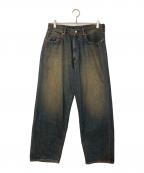 BEAMSビームス）の古着「Wide Denim Pants」｜DUSTY INDIGO