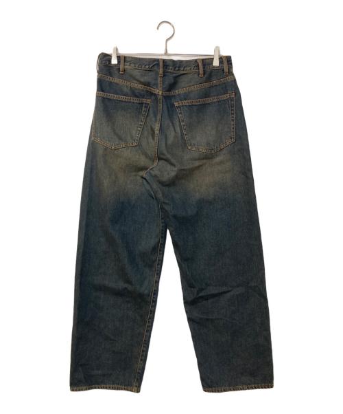 BEAMS（ビームス）BEAMS (ビームス) Wide Denim Pants DUSTY INDIGO サイズ:Mの古着・服飾アイテム