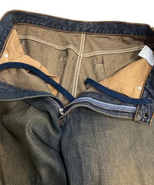 BEAMS（ビームス）BEAMS (ビームス) Wide Denim Pants DUSTY INDIGO サイズ:Mの古着・服飾アイテム