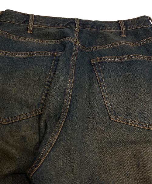 BEAMS（ビームス）BEAMS (ビームス) Wide Denim Pants DUSTY INDIGO サイズ:Mの古着・服飾アイテム