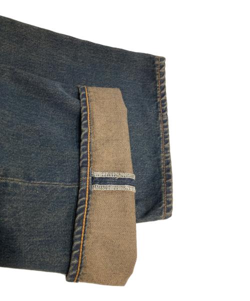 BEAMS（ビームス）BEAMS (ビームス) Wide Denim Pants DUSTY INDIGO サイズ:Mの古着・服飾アイテム