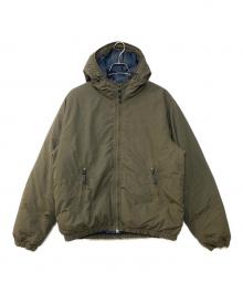 thisisneverthat（ディスイズネバーザット）の古着「Washed Down Puffer Jacket ダウンジャケット」｜グリーン