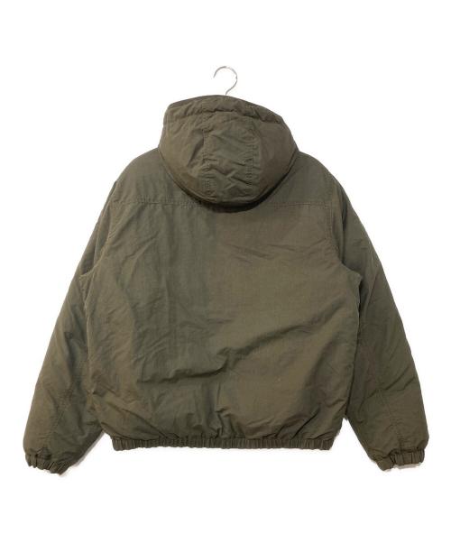 thisisneverthat（ディスイズネバーザット）thisisneverthat (ディスイズネバーザット) Washed Down Puffer Jacket ダウンジャケット グリーン サイズ:Lの古着・服飾アイテム