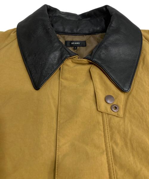 BEAMS（ビームス）BEAMS (ビームス) 中綿 フィールドコート ベージュ サイズ:Lの古着・服飾アイテム