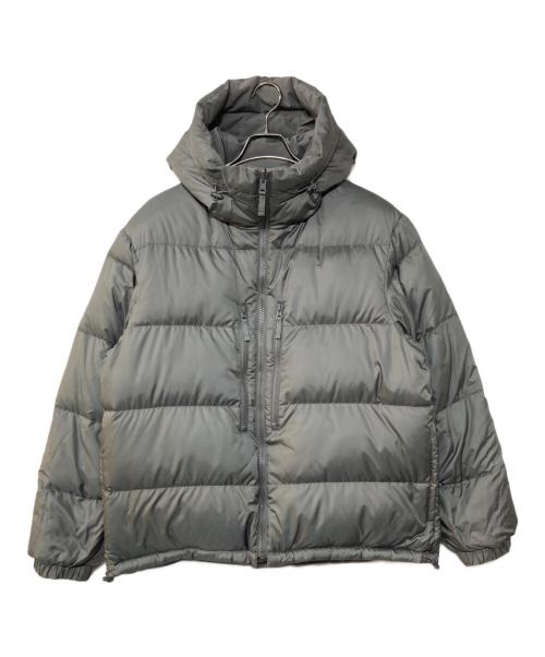 BEAMS（ビームス）BEAMS (ビームス) ワイドフィット Dermizax (TM) リバーシブル ダウンジャケット グレー サイズ:Lの古着・服飾アイテム