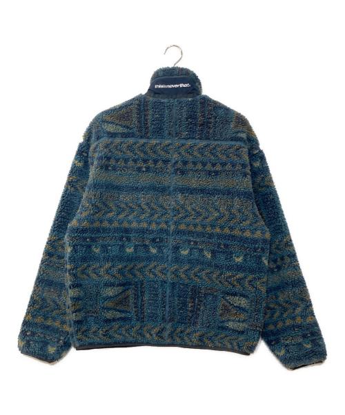 thisisneverthat（ディスイズネバーザット）thisisneverthat (ディスイズネバーザット) SP Sherpa Fleece Jacket フリースジャケット グリーン サイズ:Lの古着・服飾アイテム