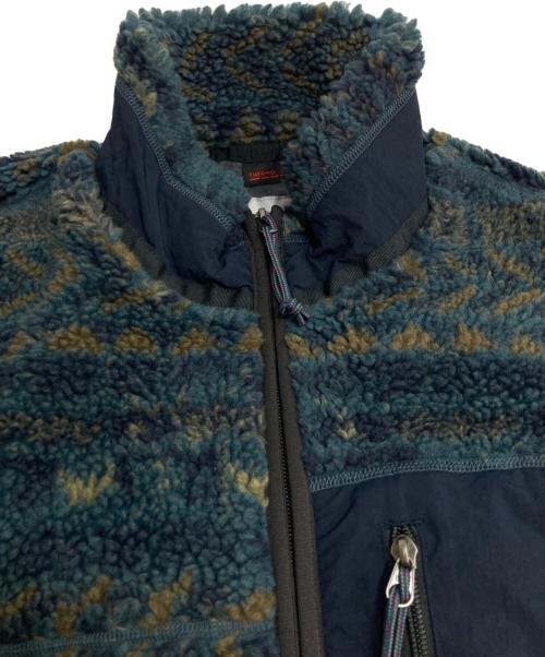 thisisneverthat（ディスイズネバーザット）thisisneverthat (ディスイズネバーザット) SP Sherpa Fleece Jacket フリースジャケット グリーン サイズ:Lの古着・服飾アイテム