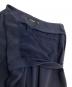 中古・古着 LAUREN RALPH LAUREN (ローレン ラルフ ローレン) ベルテッドタックパンツ ネイビー サイズ:2：8000円