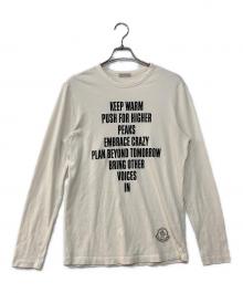 MONCLER（モンクレール）の古着「KEEP WARM PUSH」｜ホワイト