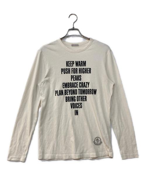 MONCLER（モンクレール）MONCLER (モンクレール) KEEP WARM PUSH ホワイト サイズ:Sの古着・服飾アイテム