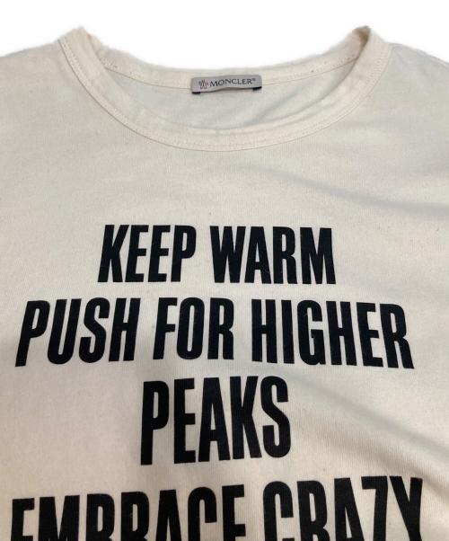 MONCLER（モンクレール）MONCLER (モンクレール) KEEP WARM PUSH ホワイト サイズ:Sの古着・服飾アイテム