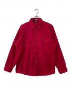 OSH KOSHオシュコシュ）の古着「70's シャモアクロスシャツ」｜レッド