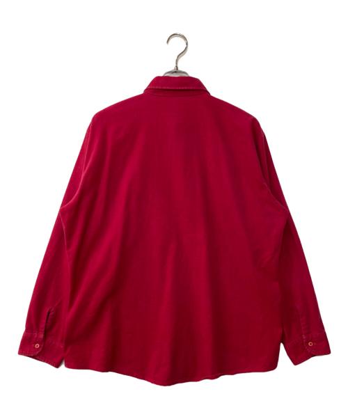 OSH KOSH（オシュコシュ）OSH KOSH (オシュコシュ) 70's シャモアクロスシャツ レッド サイズ:不明の古着・服飾アイテム