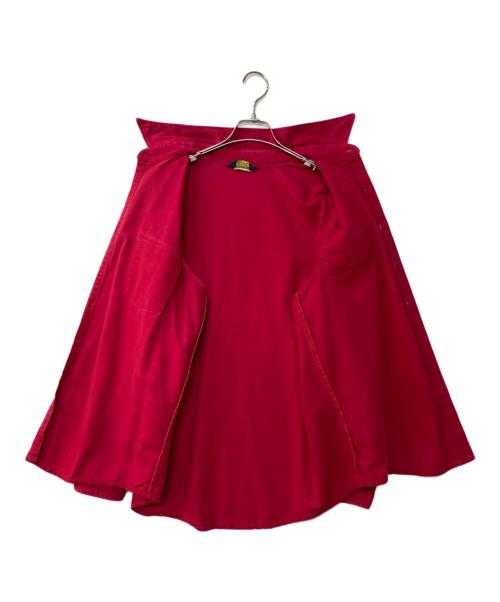 OSH KOSH（オシュコシュ）OSH KOSH (オシュコシュ) 70's シャモアクロスシャツ レッド サイズ:不明の古着・服飾アイテム