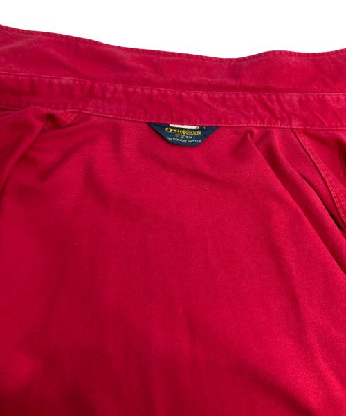 OSH KOSH（オシュコシュ）OSH KOSH (オシュコシュ) 70's シャモアクロスシャツ レッド サイズ:不明の古着・服飾アイテム