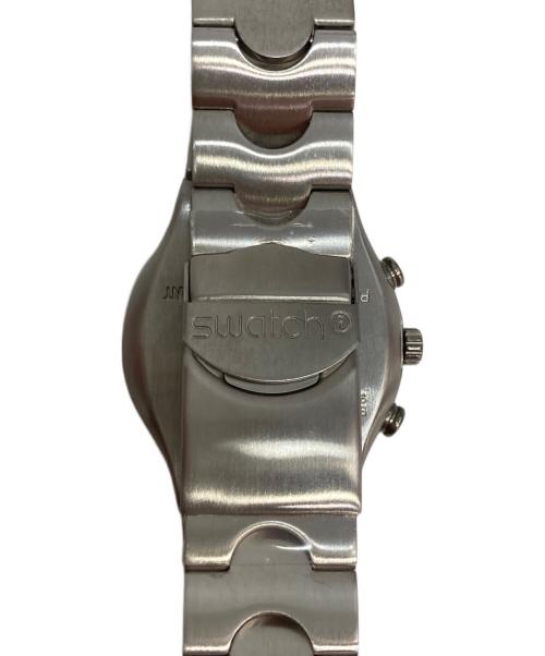 SWATCH（スウォッチ）SWATCH (スウォッチ) Rattlesnake クロノグラフ ブラック×グリーンの古着・服飾アイテム