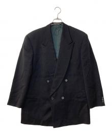 ARMANI COLLEZIONI（アルマーニ コレツィオーニ）の古着「ダブルブレスト ジャケット」｜ネイビー