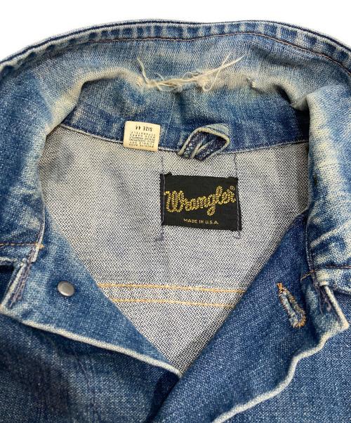 Wrangler（ラングラー）Wrangler (ラングラー) デニムジャケット インディゴ サイズ:44の古着・服飾アイテム