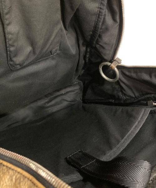 DIESEL（ディーゼル）DIESEL (ディーゼル) ヴィンテージ加工リュック ブラウンの古着・服飾アイテム