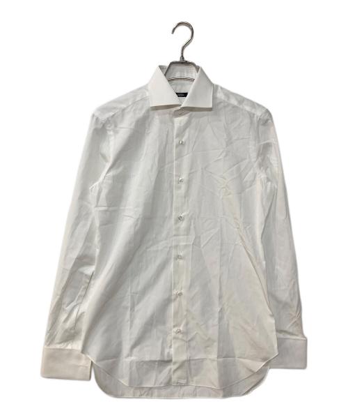 BARBA（バルバ）BARBA (バルバ) Long Tops ドレスシャツ ホワイト サイズ:38の古着・服飾アイテム
