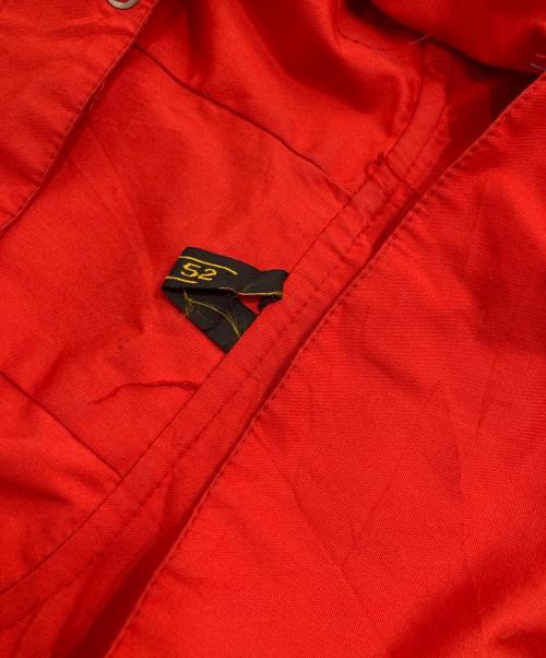 FJELLJOM（フィエルヨム）FJELLJOM (フィエルヨム) ノルウェーアノラックパーカー レッド サイズ:52の古着・服飾アイテム