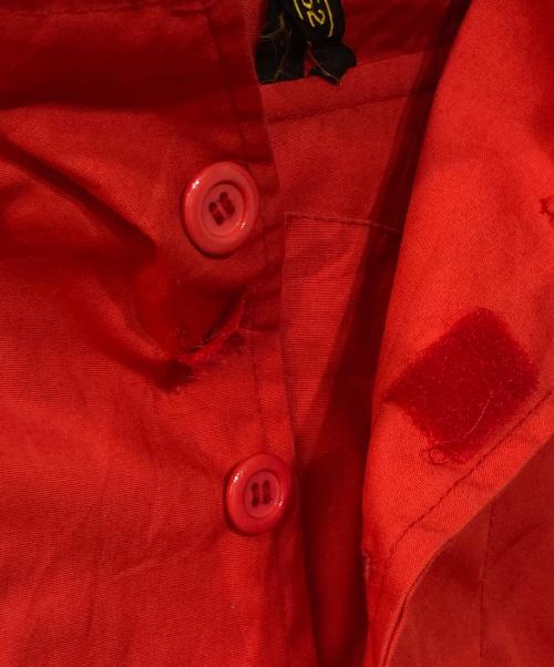 FJELLJOM（フィエルヨム）FJELLJOM (フィエルヨム) ノルウェーアノラックパーカー レッド サイズ:52の古着・服飾アイテム