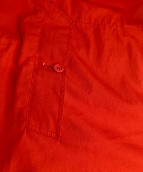 FJELLJOM（フィエルヨム）FJELLJOM (フィエルヨム) ノルウェーアノラックパーカー レッド サイズ:52の古着・服飾アイテム