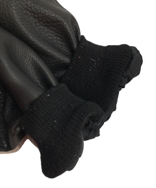 WACKO MARIA（ワコマリア）WACKO MARIA (ワコマリア) A-2 Flight Leather Jacket ブラック サイズ:XLの古着・服飾アイテム