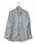 Cale（カル）の古着「ウォーターツイストリネンシャツ/water twisted linen gingham check shirts」｜ブルー