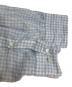 中古・古着 Cale (カル) ウォーターツイストリネンシャツ/water twisted linen gingham check shirts ブルー サイズ:3：18000円